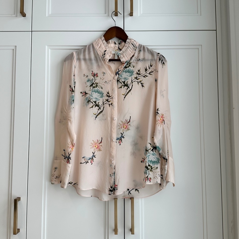 Joie Silk Blouse (Size S)